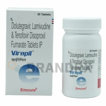Viropil 50/300/300 mg Emcure Pharmaceuticals Ltd.